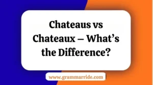 Chateaus vs Chateaux – What’s the Difference?