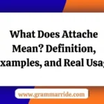 Attache Mean