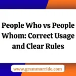 People Who vs People Whom